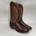Lucchese Custom Stingray Square Toe Cowboy Boots “Brown” CY7136W8S Men’s 8D