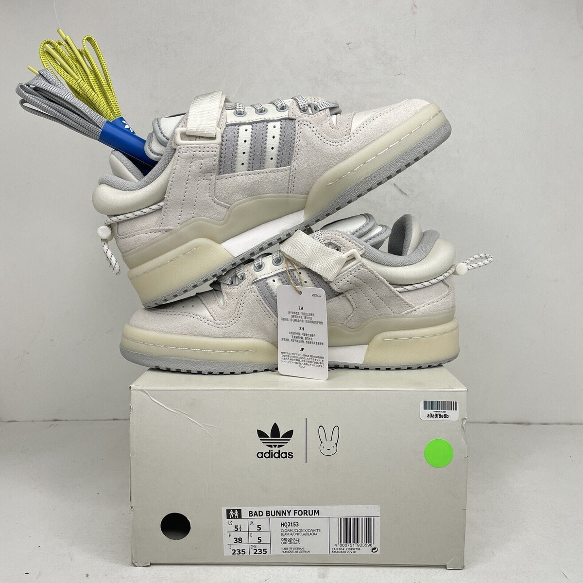 Adidas Bad Bunny x Forum Buckle Low “Last Forum” Men’s 5.5/7W HQ2153 New