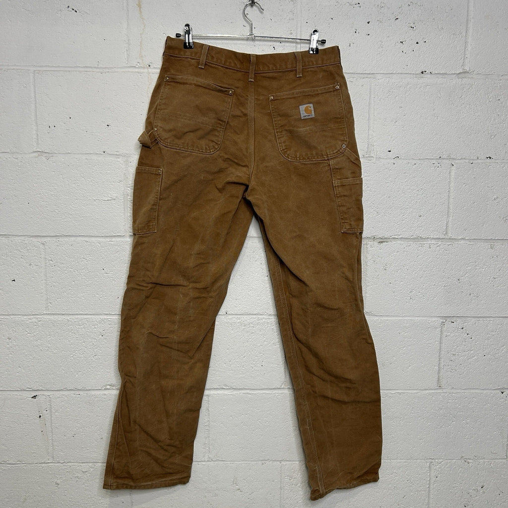 Vintage Carhartt Canvas DoubleKnee Pants “Brown” B01 BRN