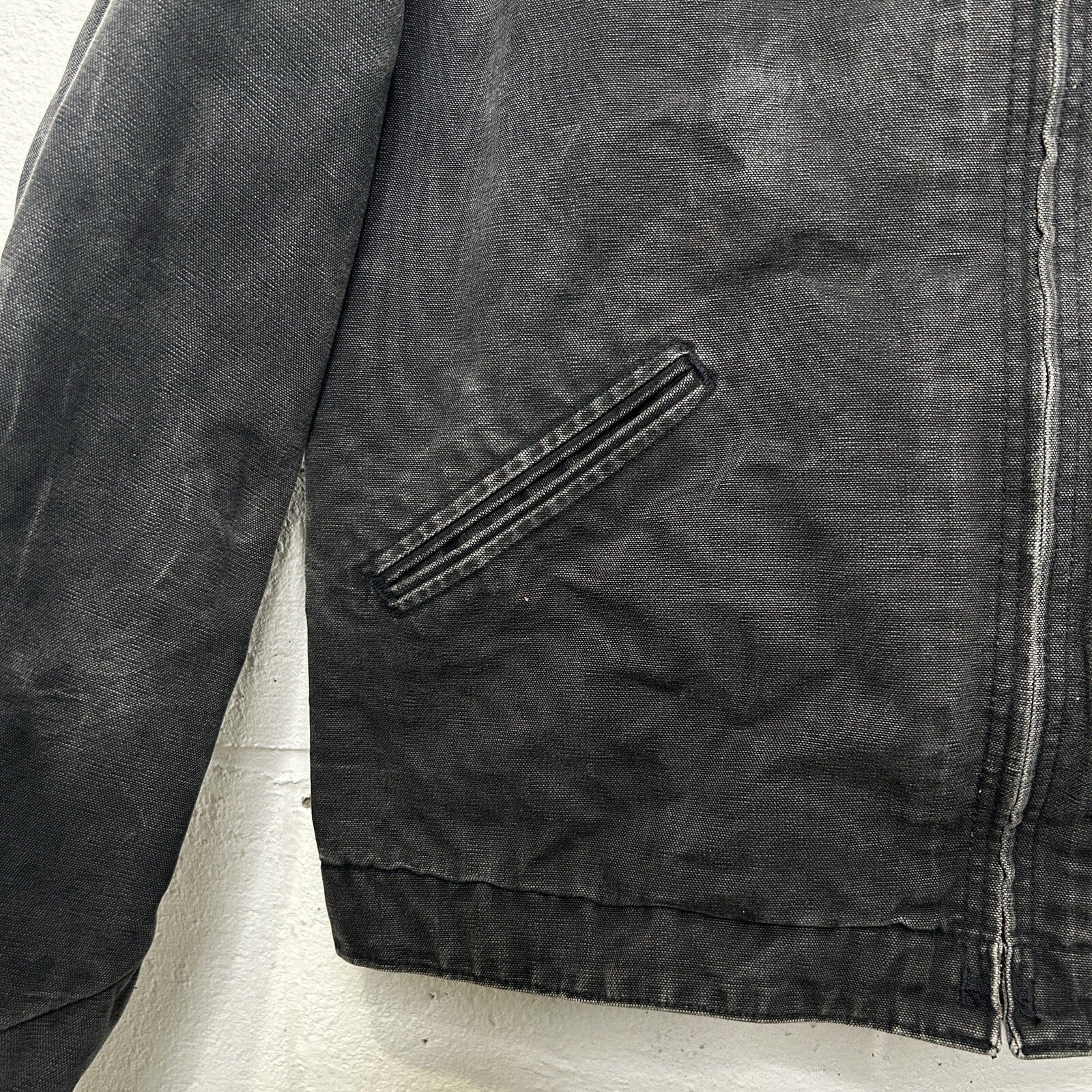 VTG Carhartt Blanket-Lined Detroit Jacket “Black” J01 BLK West Coast Choppers