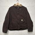 Vintage Carhartt Sherpa-Lined Canyon Jacket “Dark Brown” WJ022 DKB Women’s Large