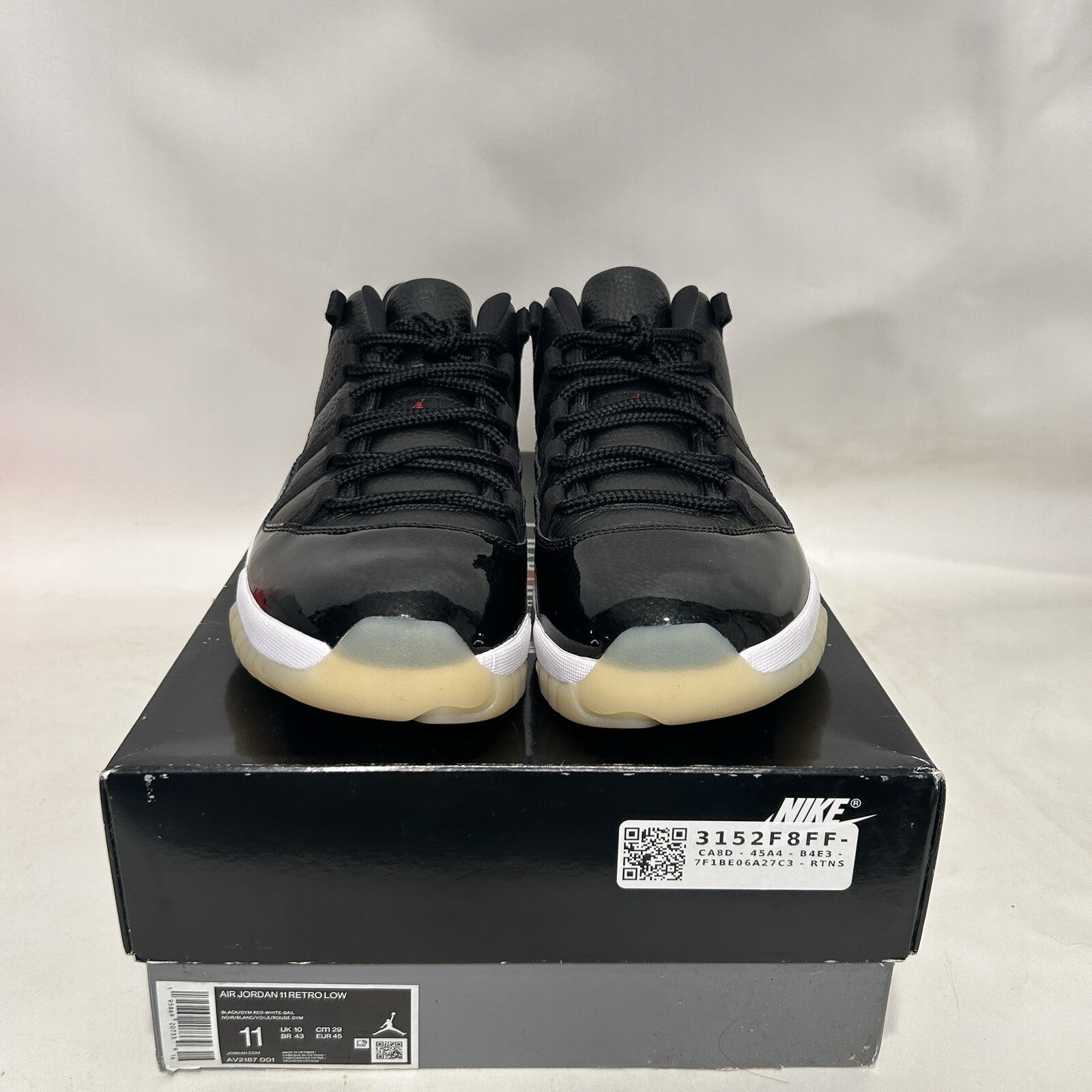 Nike Air Jordan 11 Retro Low OG “72-10” AV2187-001 Men’s 11 New