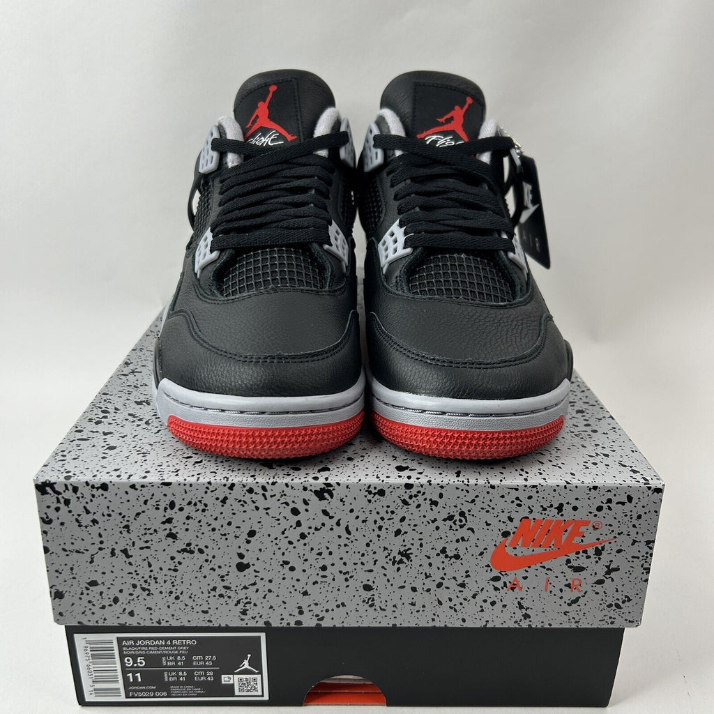 Nike Air Jordan 4 Retro Reimagined “Bred” FV5029-006 Men’s 9.5 New