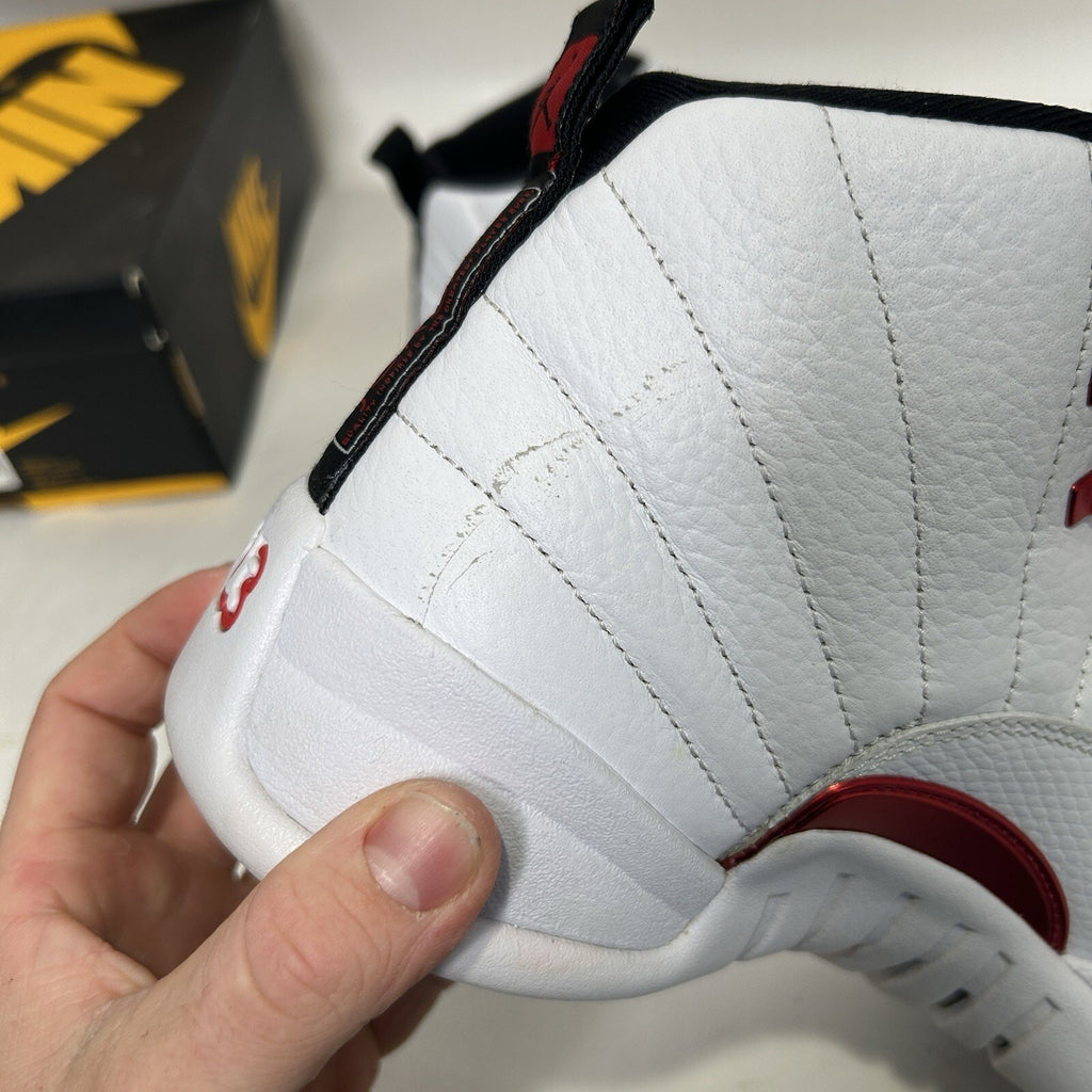 Nike Air Jordan 12 Retro “Twist/White Cherry Red”  CT8014-106 Men’s 11 Worn