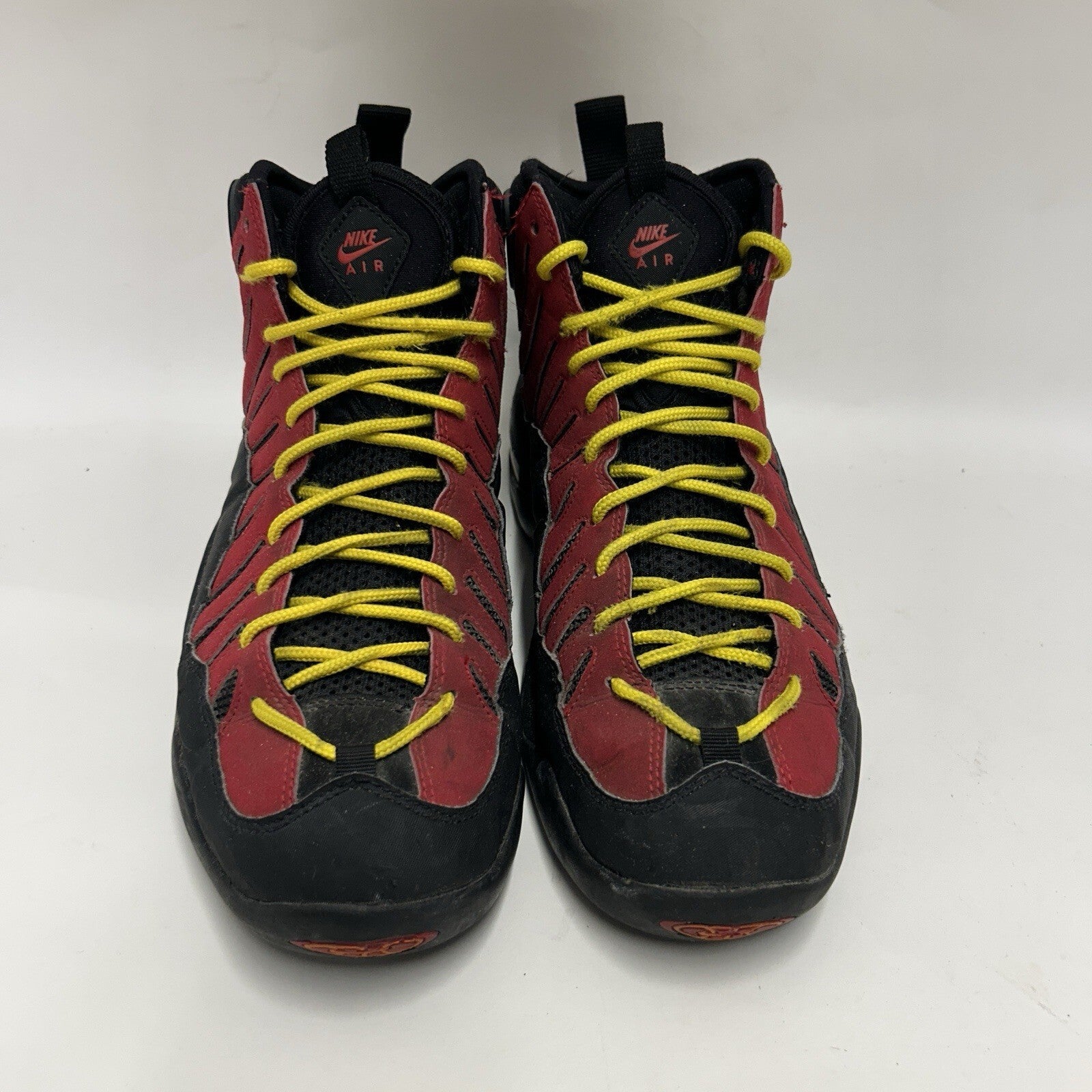 Nike Air Bakin Retro OG (2014) Red/Yellow 316383-001 Tim Hardaway Men’s 11.5