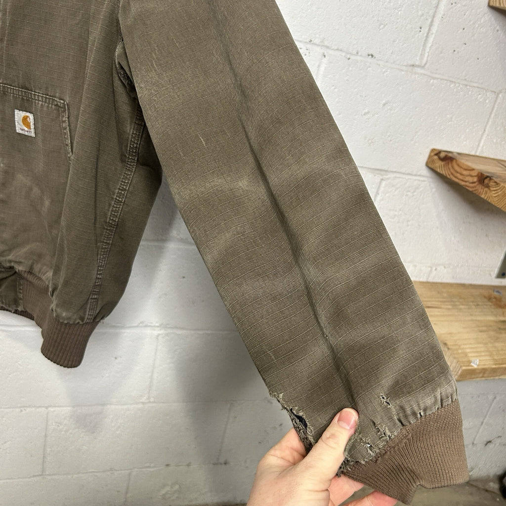 Vintage Carhartt Quilted Ripstop Active Jacket “Coffee Brown” 100108 909 Men’s L