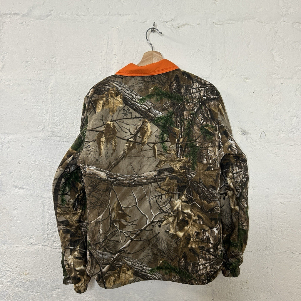 Carhartt Reversible Woodsville Jacket “Realtree Camo Blaze Orange” Men’s Small