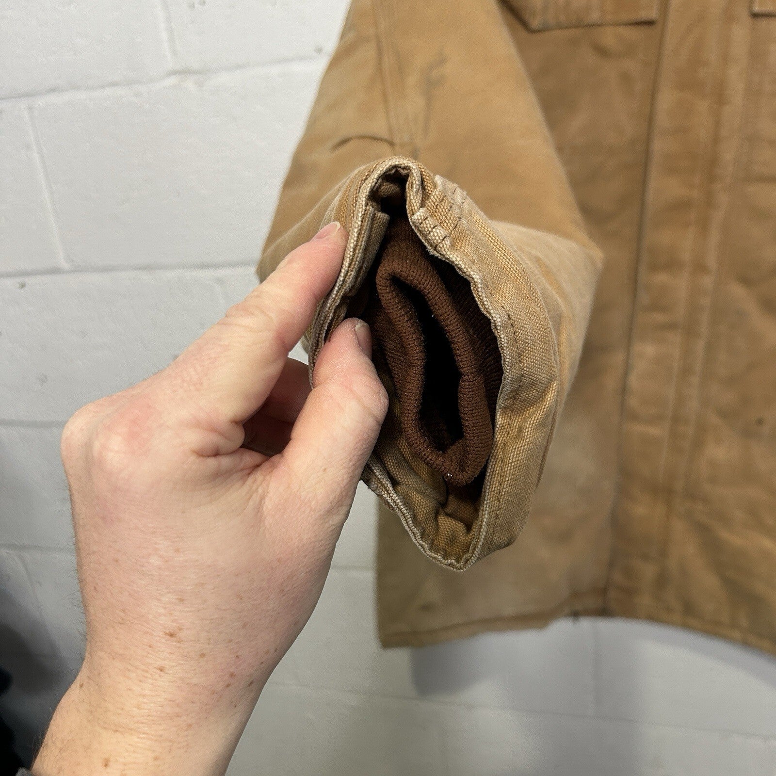 Vintage Carhartt Quilted Artic Jacket “Brown” CQ186 Men’s X-Large