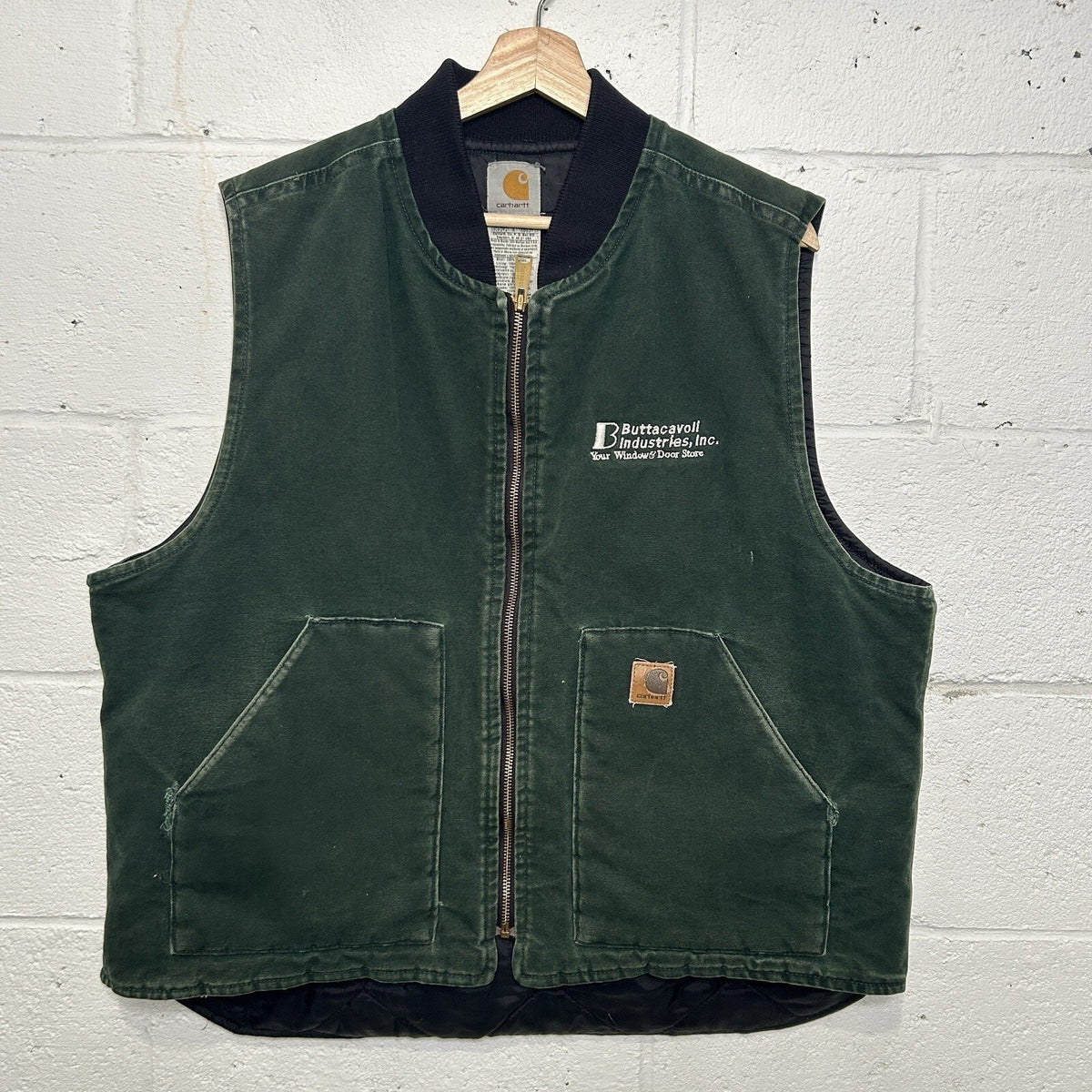 Vintage Carhartt Quilted Artic Vest “Spruce Green” V02 SPC Men’s X-Large