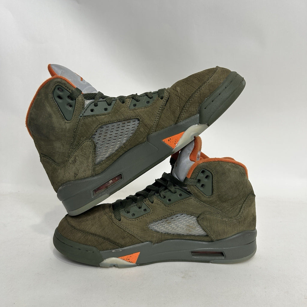 Nike Air Jordan 5 Retro OG “Olive/Green Orange Grey” DD0587-308 Men's 8.5