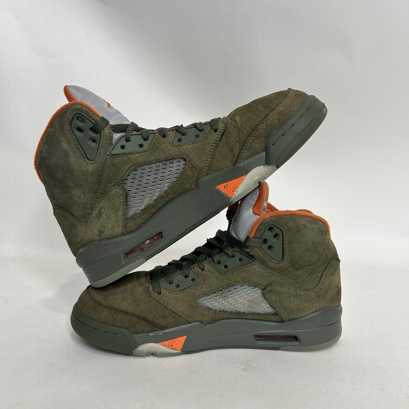 Nike Air Jordan 5 Retro OG “Olive/Green Orange Grey” DD0587-308 Men's 8.5