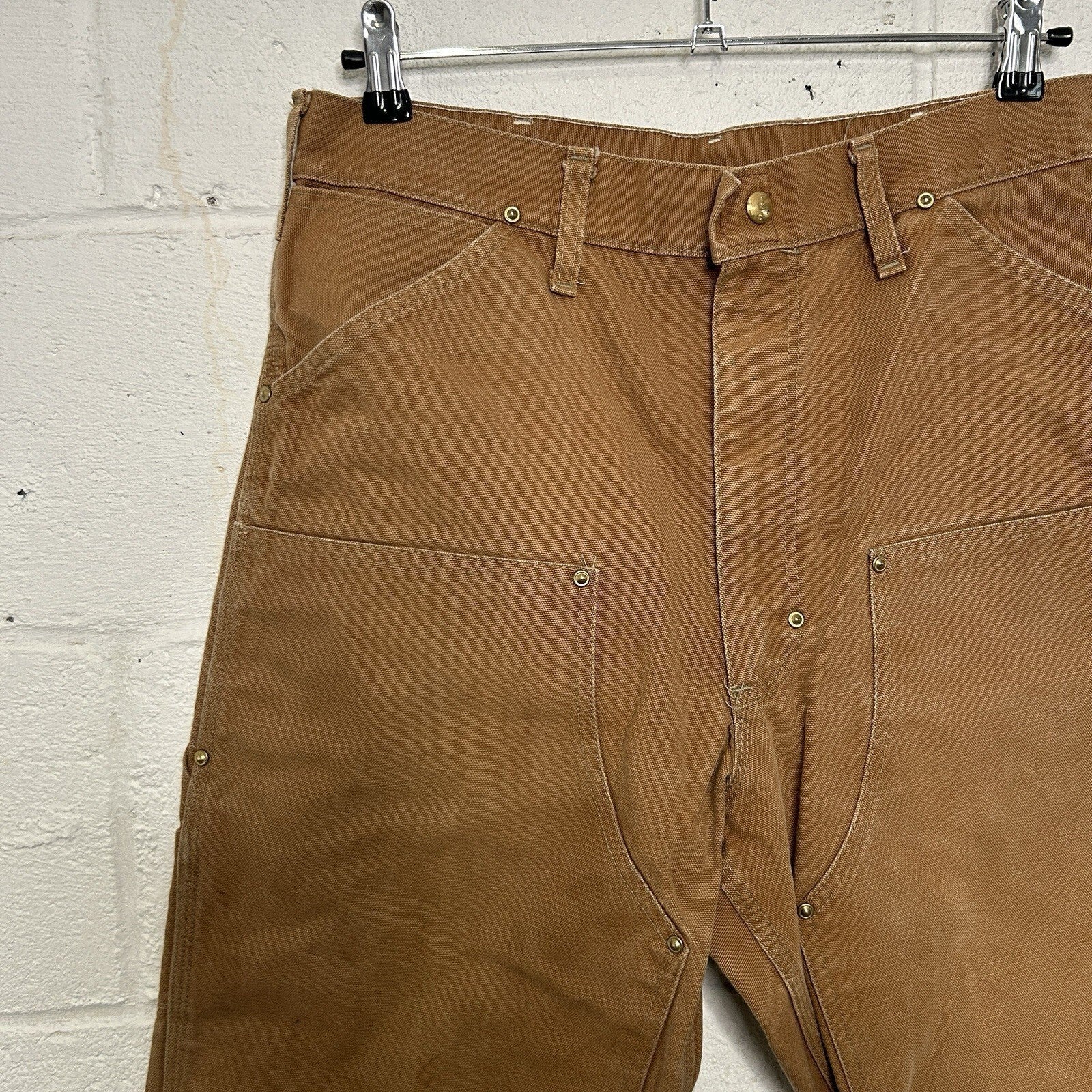 Vintage Carhartt DoubleKnee Logger Pants “Brown” 62W