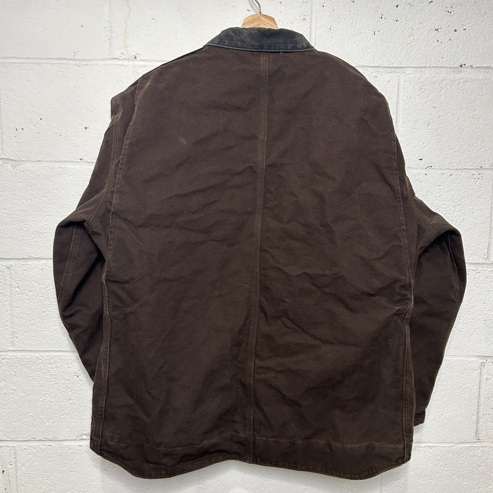Vintage Carhartt Sherpa-Lined Ridge Jacket “Dark Brown” C61 DKB Men’s X-Large