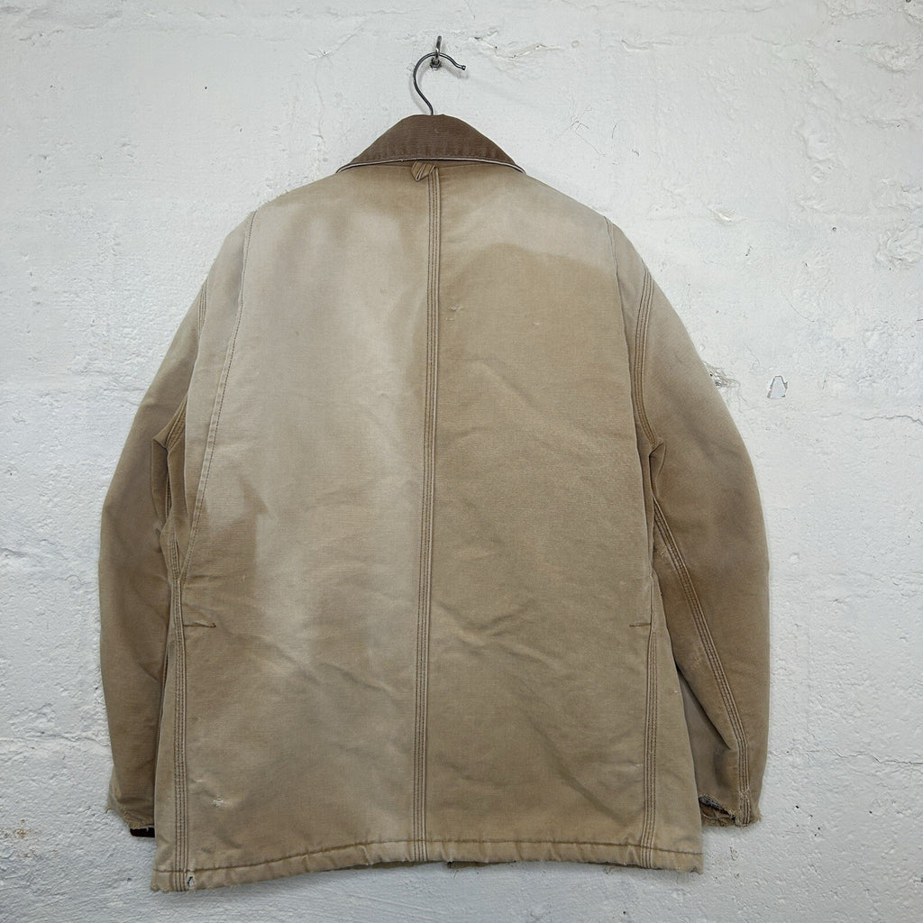 Vintage Faded Carhartt Quilted Artic Jacket “Brown” CQ186 Men’s Large