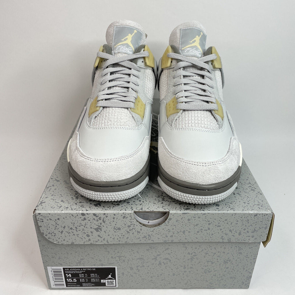 Nike Air Jordan Retro 4 “Craft Photon Dust” Men’s 14 New DV3742-021