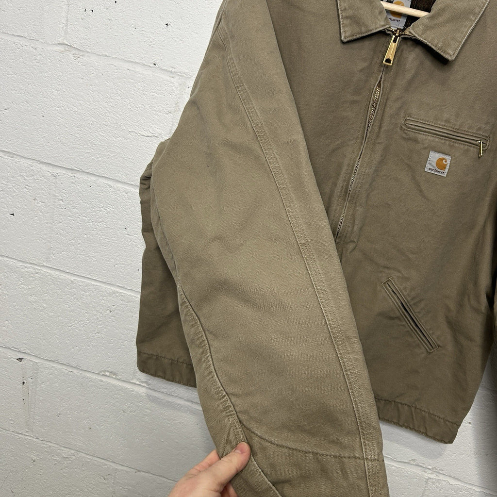 Vintage Carhartt Blanket-Lined Detroit Jacket “Cottonwood” EJ097 266 Men’s XL