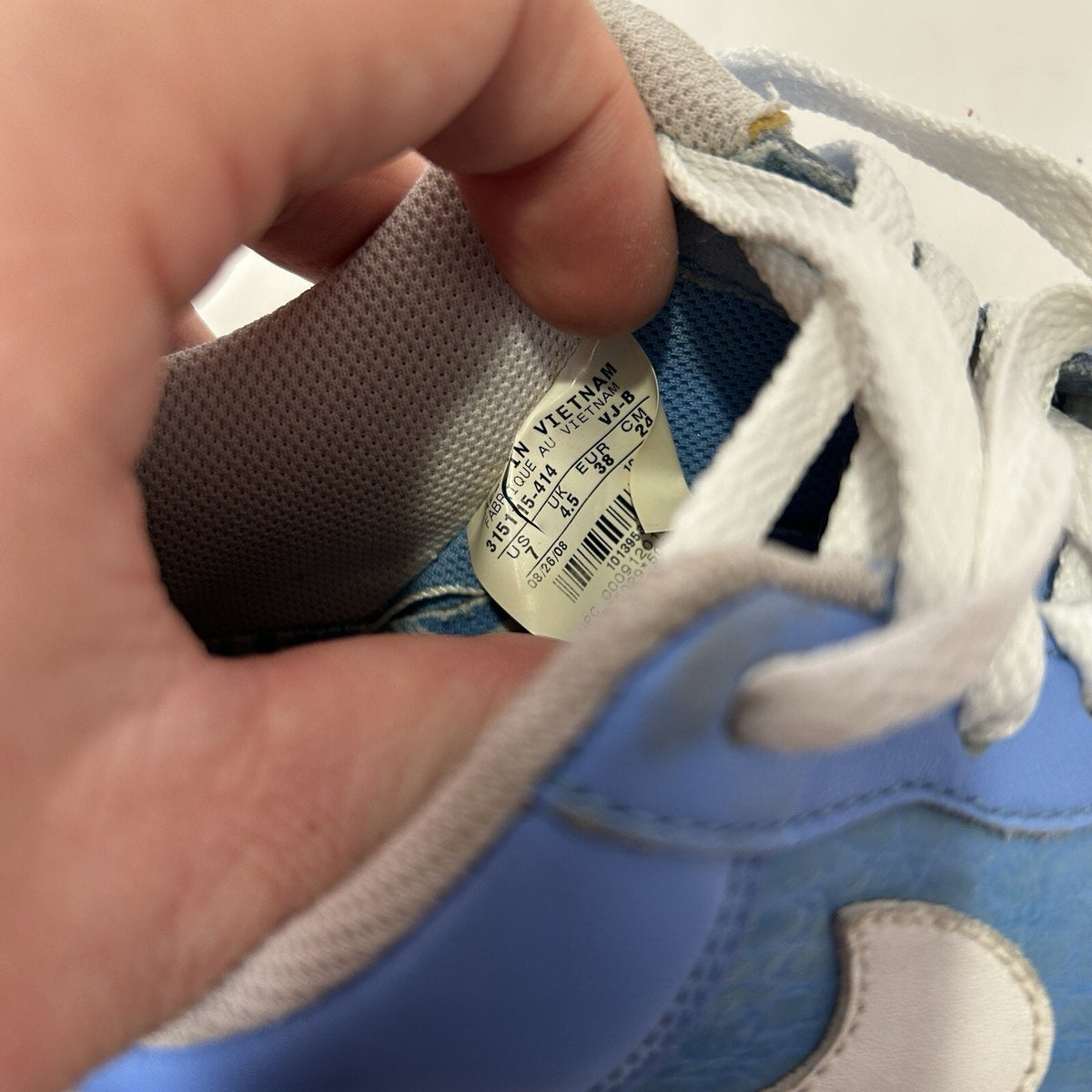 Nike Air Force 1 ‘07 WMNS “University Blue White”