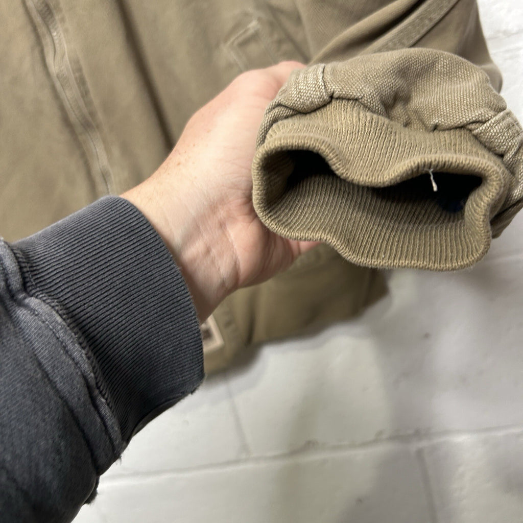 Vintage Carhartt Sheeting-Lined Plainsman Jacket “Taupe” JS0121 Men’s Medium