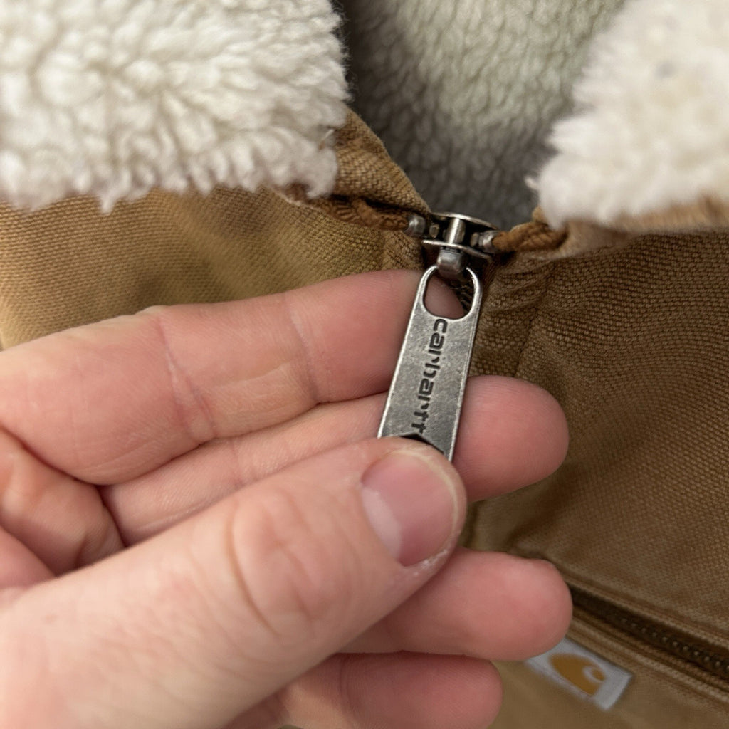 Carhartt Sherpa-Lined Wildwood Jacket “Brown” 100815-211 Women’s L