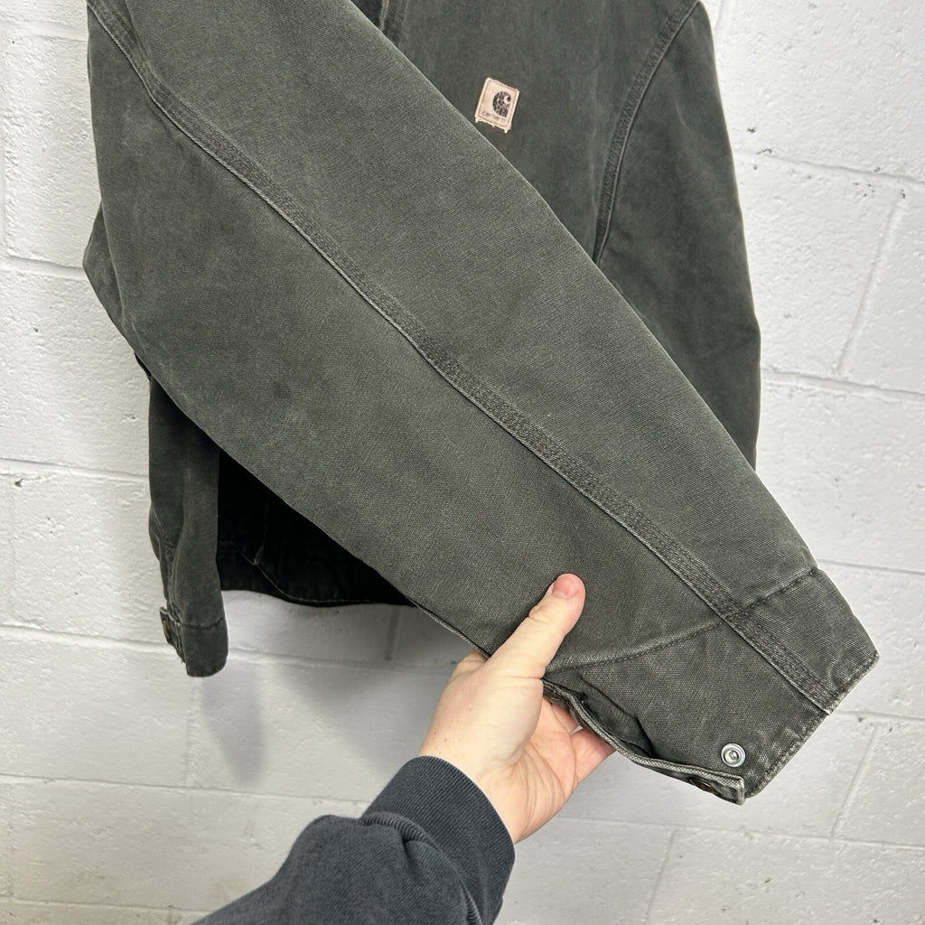 Vintage Carhartt Blanket-Lined Detroit Jacket “Moss” J146 MOS Men’s X-Large