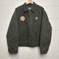 Vintage Carhartt Blanket-Lined Detroit Jacket “Moss” J146 MOS Men’s X-Large
