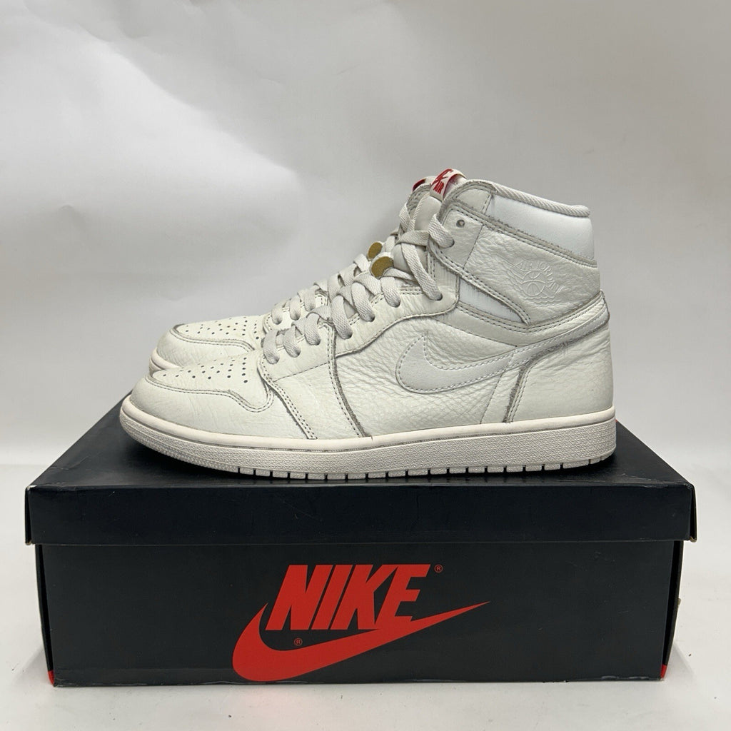 Nike Air Jordan 1 Retro High OG “Sail” 555088-114 Men’s 10.5 Worn