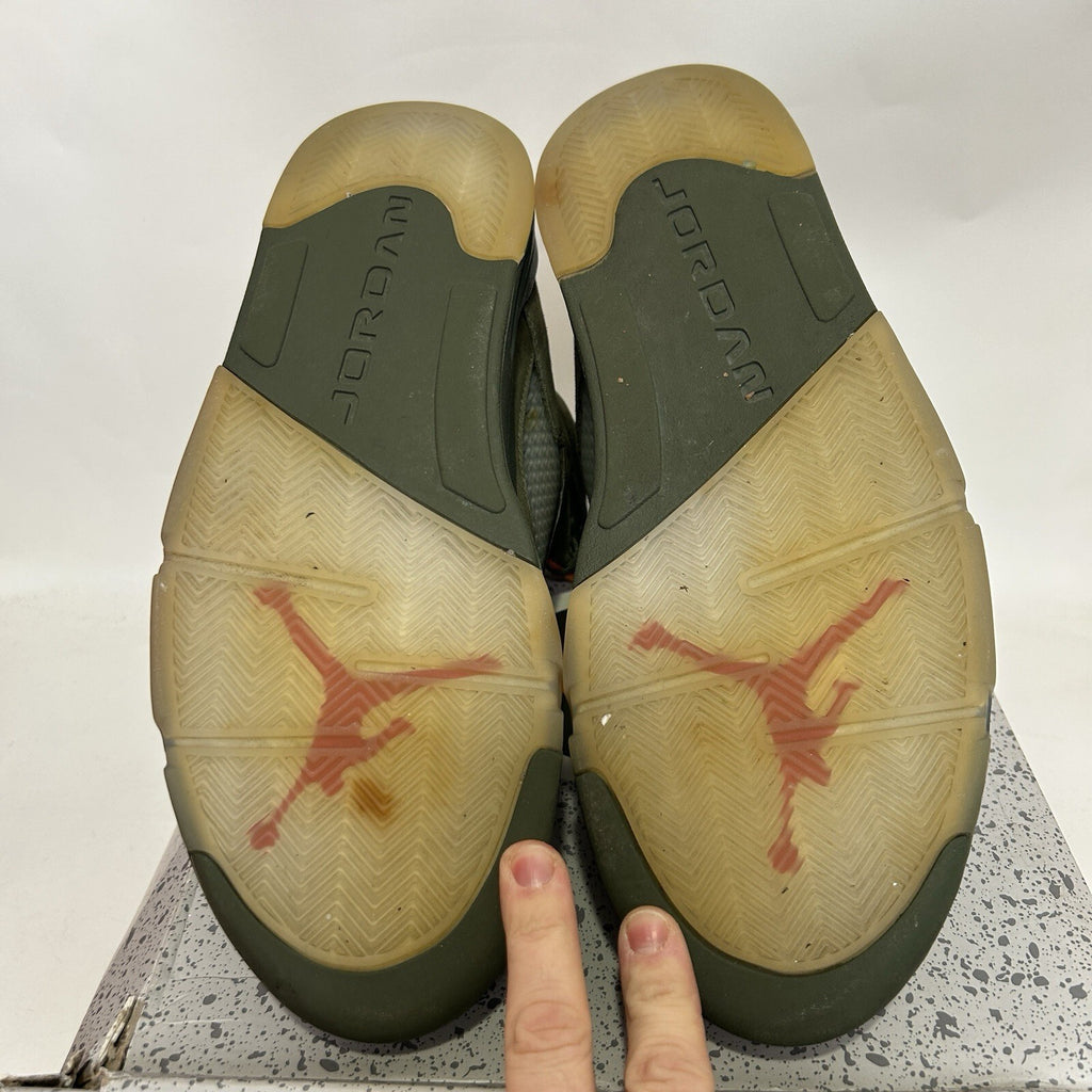 Nike Air Jordan 5 Retro OG “Olive/Green Orange Grey” DD0587-308 Men's 13