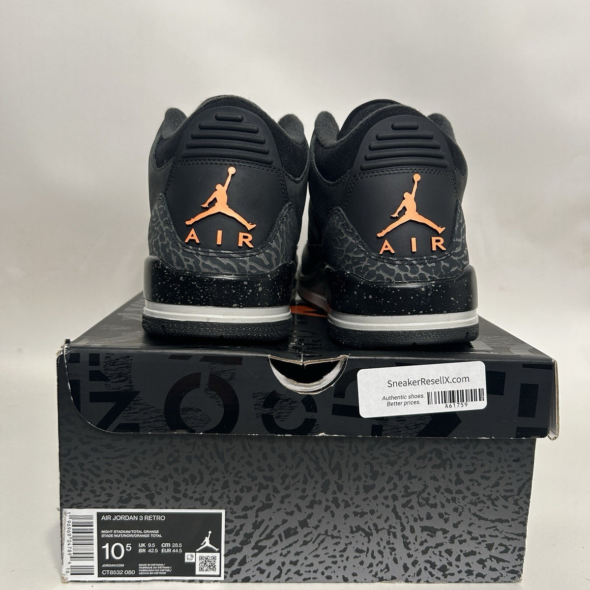 Nike Air Jordan 3 Retro “Fear Pack” 2023