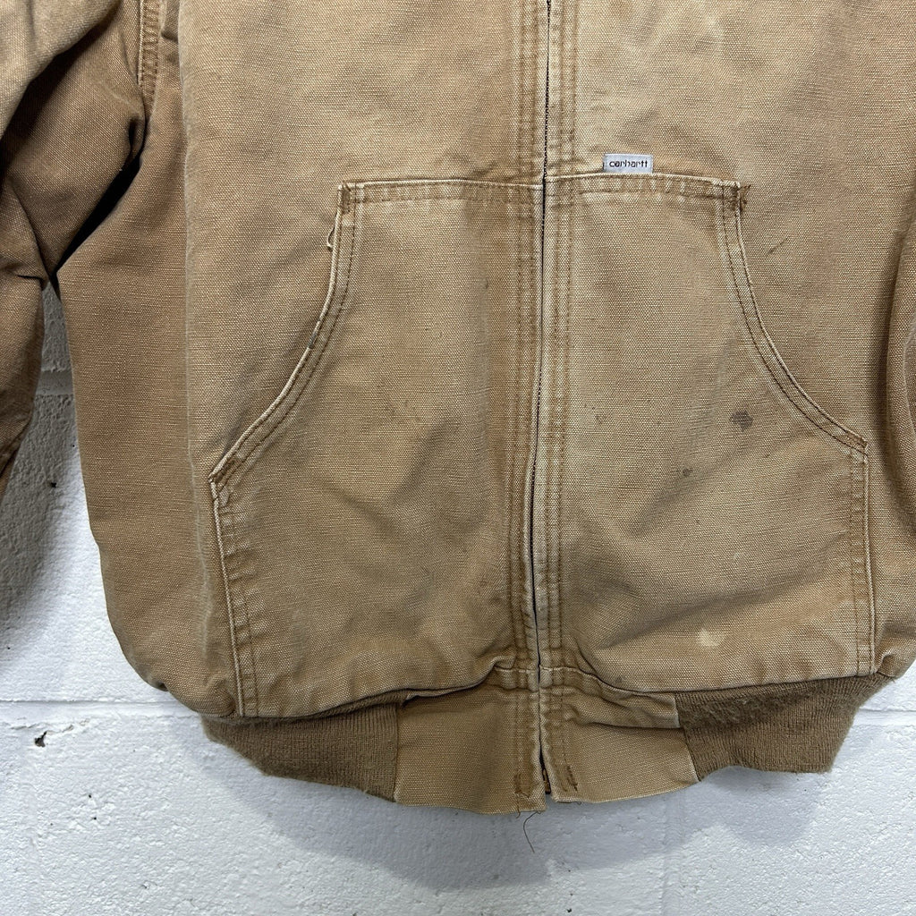 Vintage Carhartt Thermal-Lined Active Jacket “Tan” JR116 Made in USA Men’s M