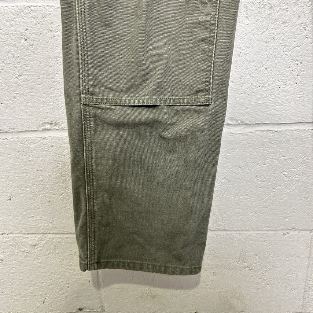 Vintage Carhartt DoubleKnee Dungaree Carpenter Pants “Moss”