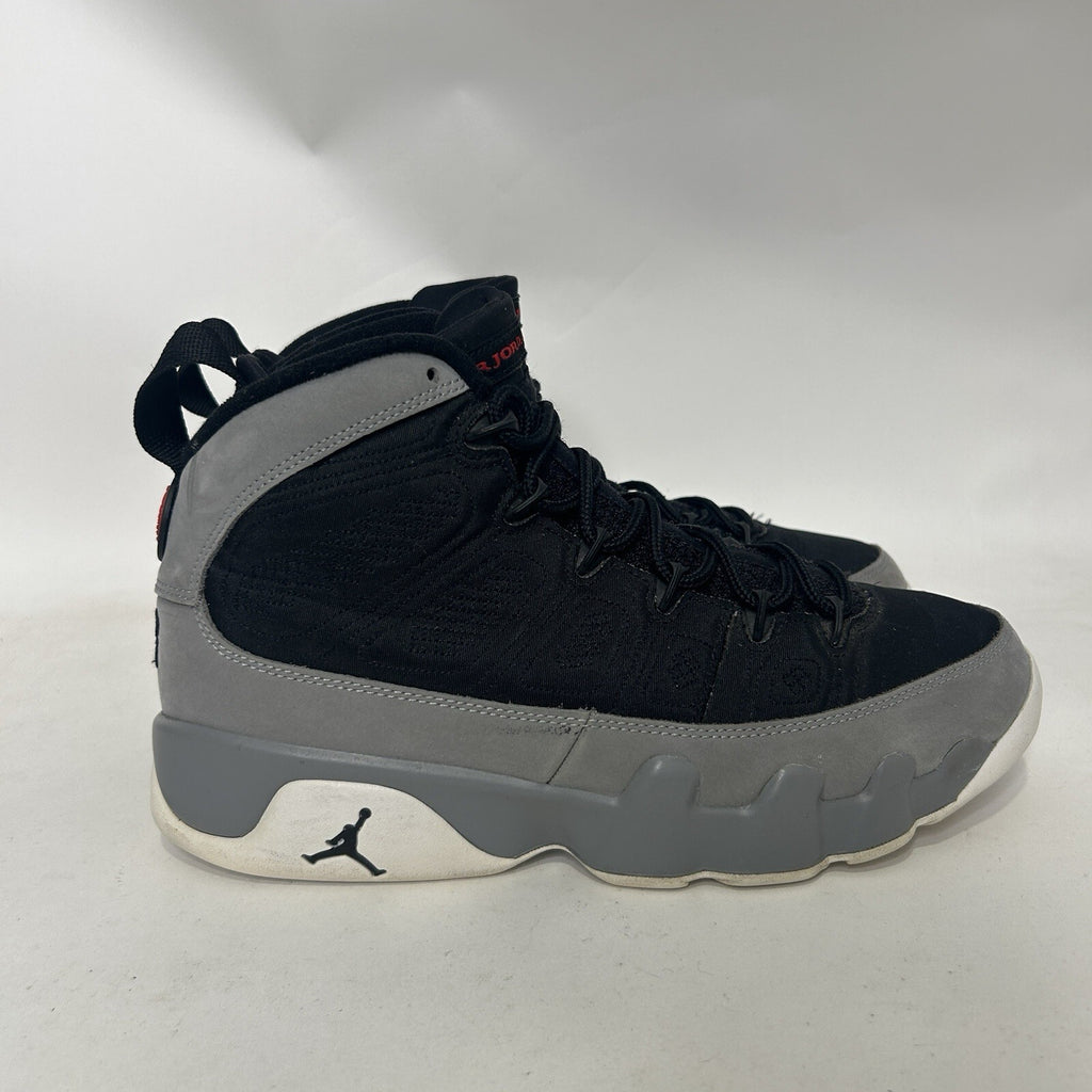 Nike Air Jordan 9 Retro “Particle Grey/Black/Red” (2022) CT8019-060 Men’s 9 Worn