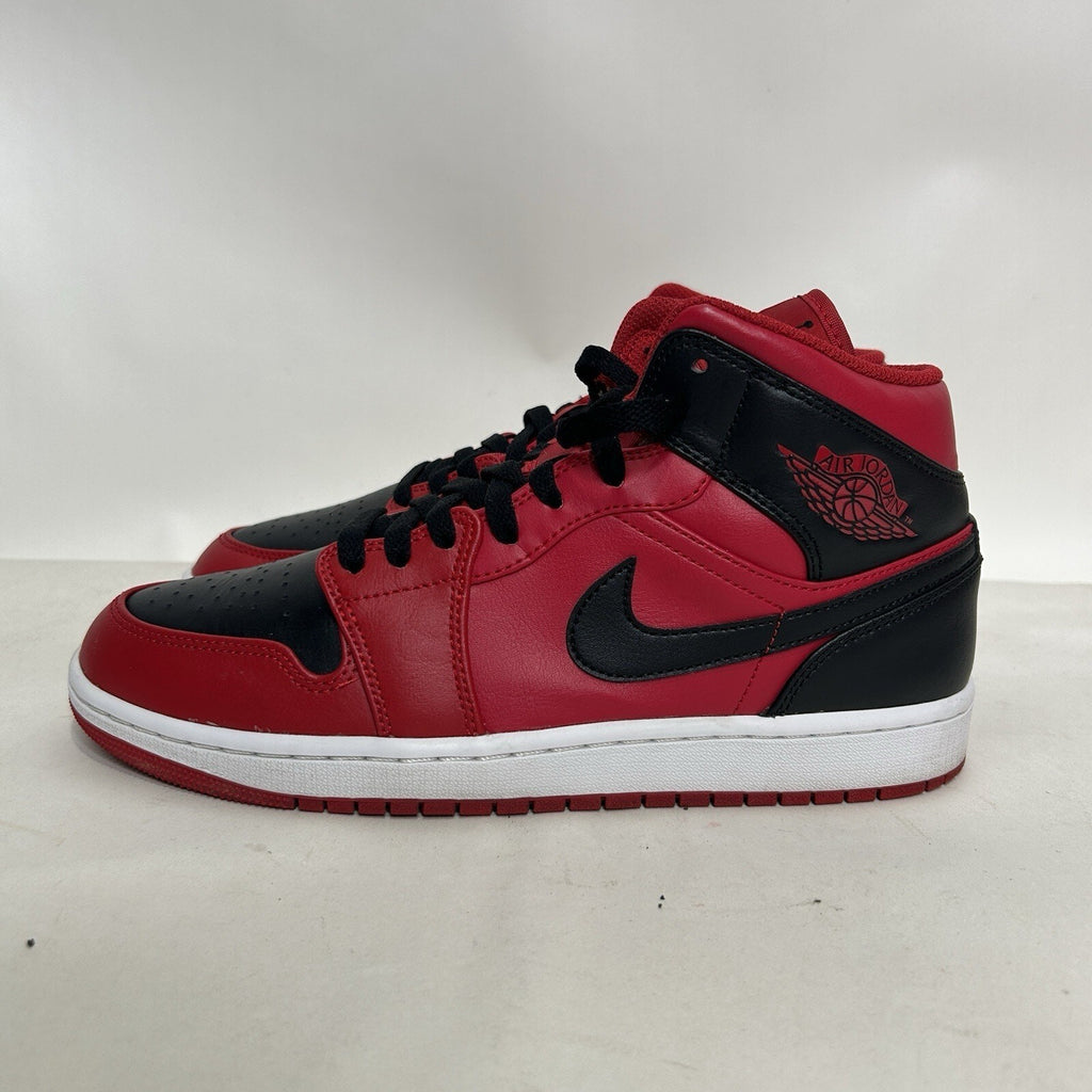Nike Air Jordan 1 Mid Retro “Reverse Bred/Gym Red Black”