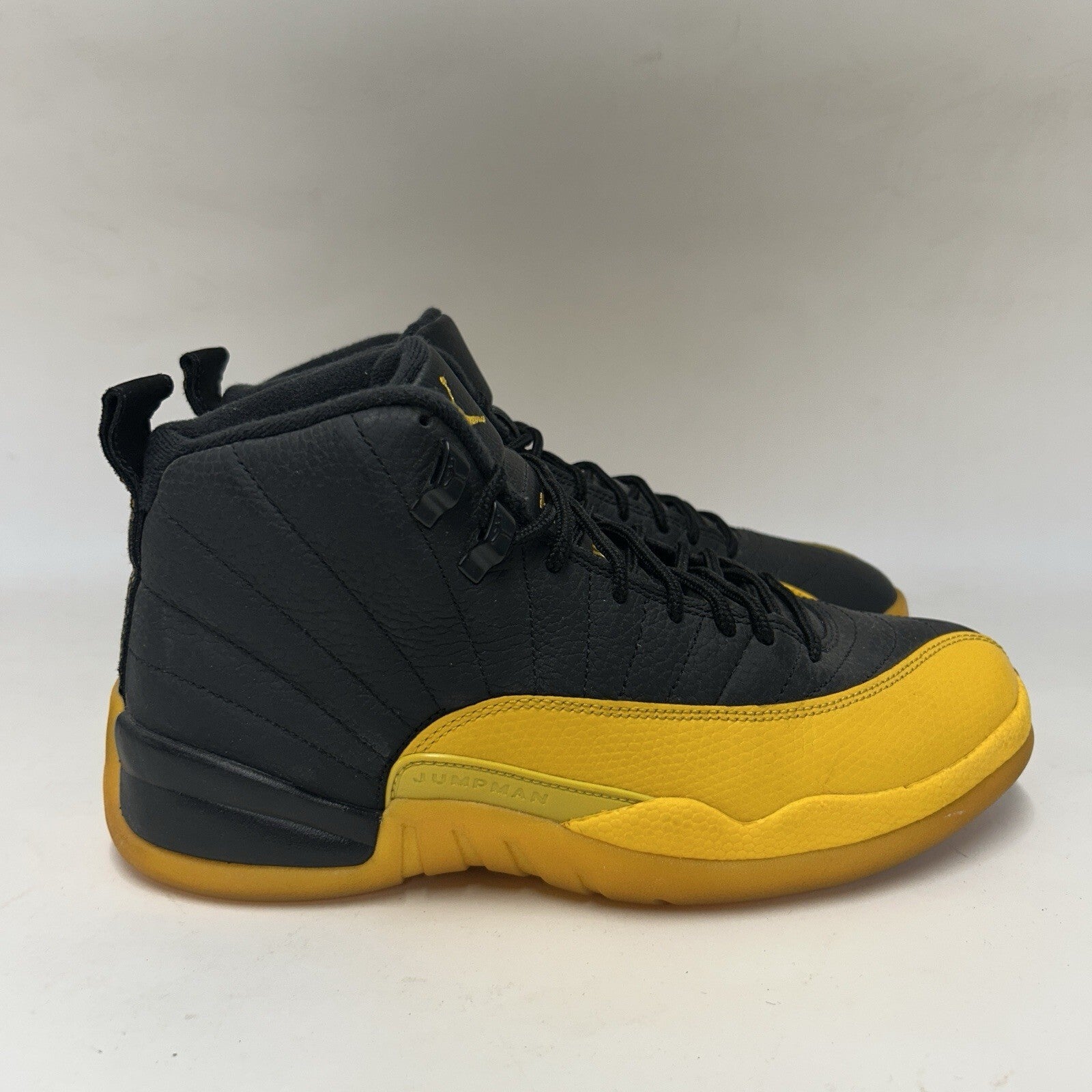 Nike Air Jordan 12 Retro “University Gold/Yellow Black” (130690-070) Men’s 8.5