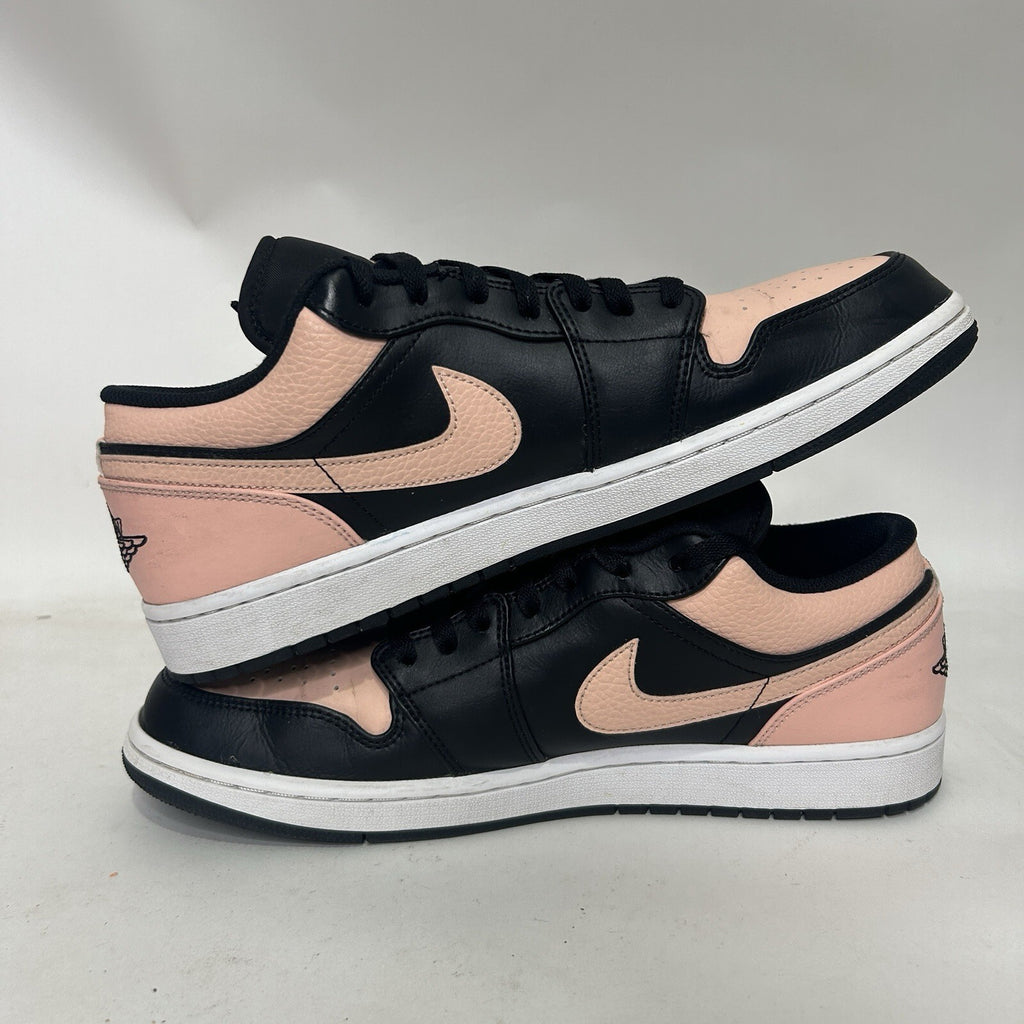 Nike Air Jordan 1 Low Retro “Crimson Tint/Pink Black White” 553558-034 Men’s 13