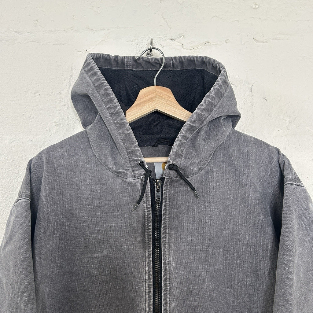 Y2K Carhartt Mesh-Lined Active Jacket “Gravel Grey” J360 GVL