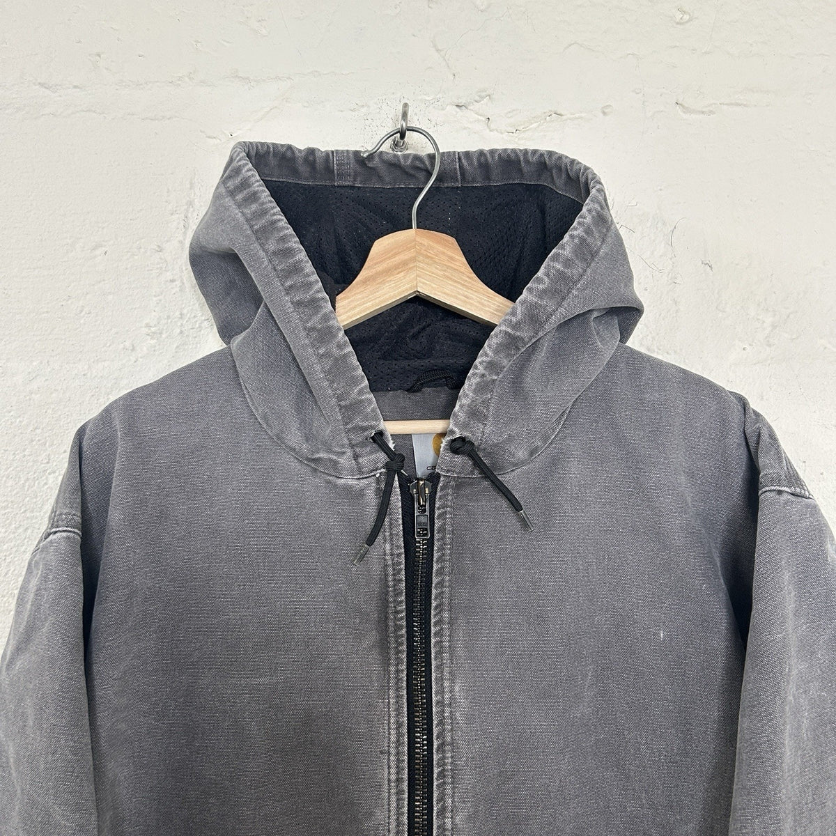 Y2K Carhartt Mesh-Lined Active Jacket “Gravel Grey” J360 GVL