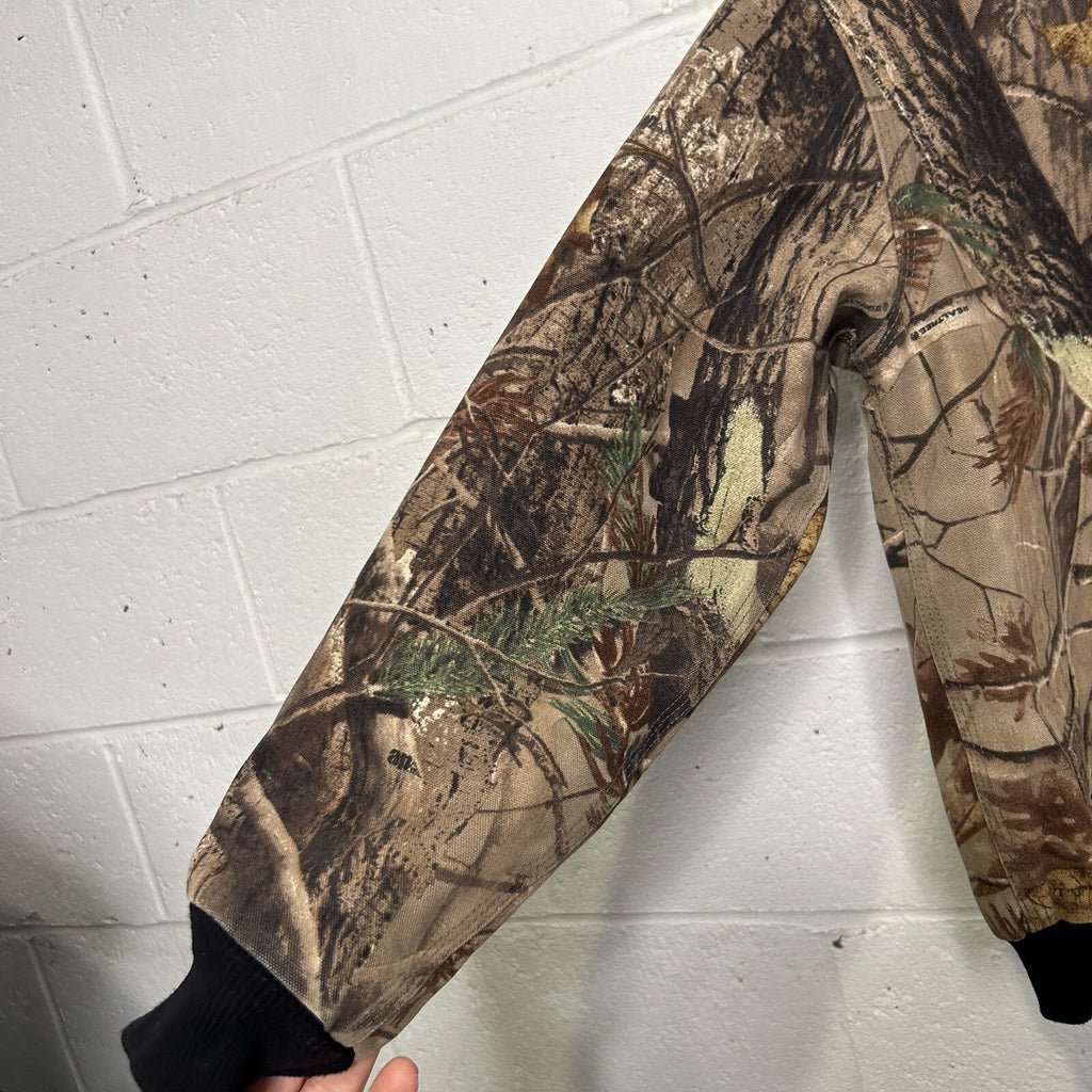 Vintage Carhartt Realtree Thermal-Lined Active Jacket “Camo” YYJ220 CAP Youth L