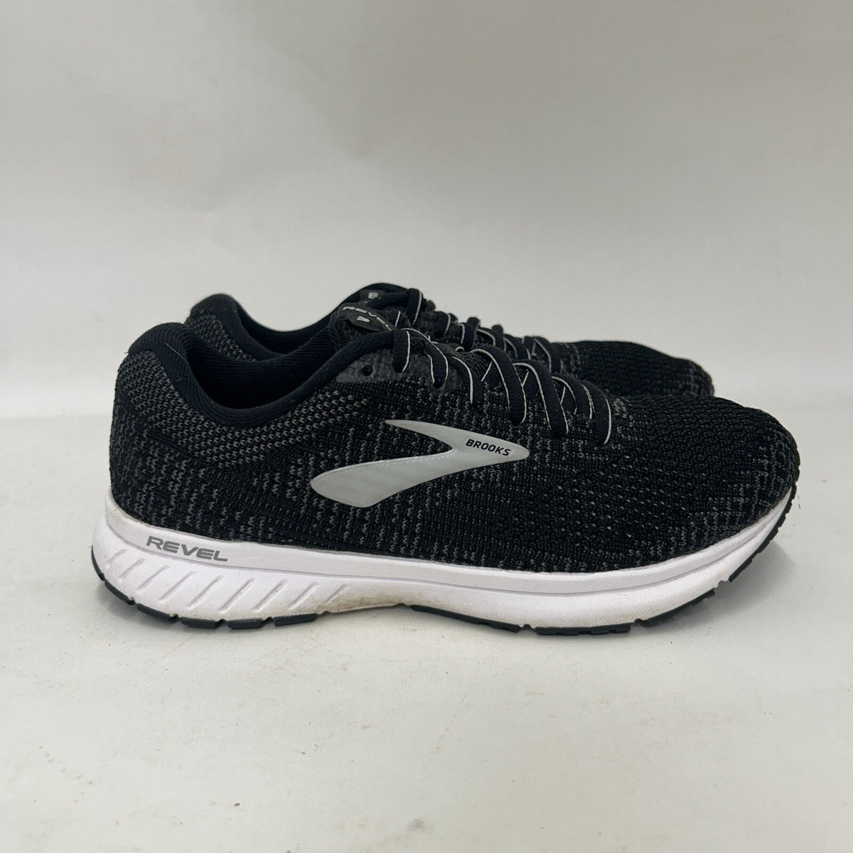 Brooks Revel 3 WMNS “Black White” Running Shoes 1203021B012 Women’s 8.5