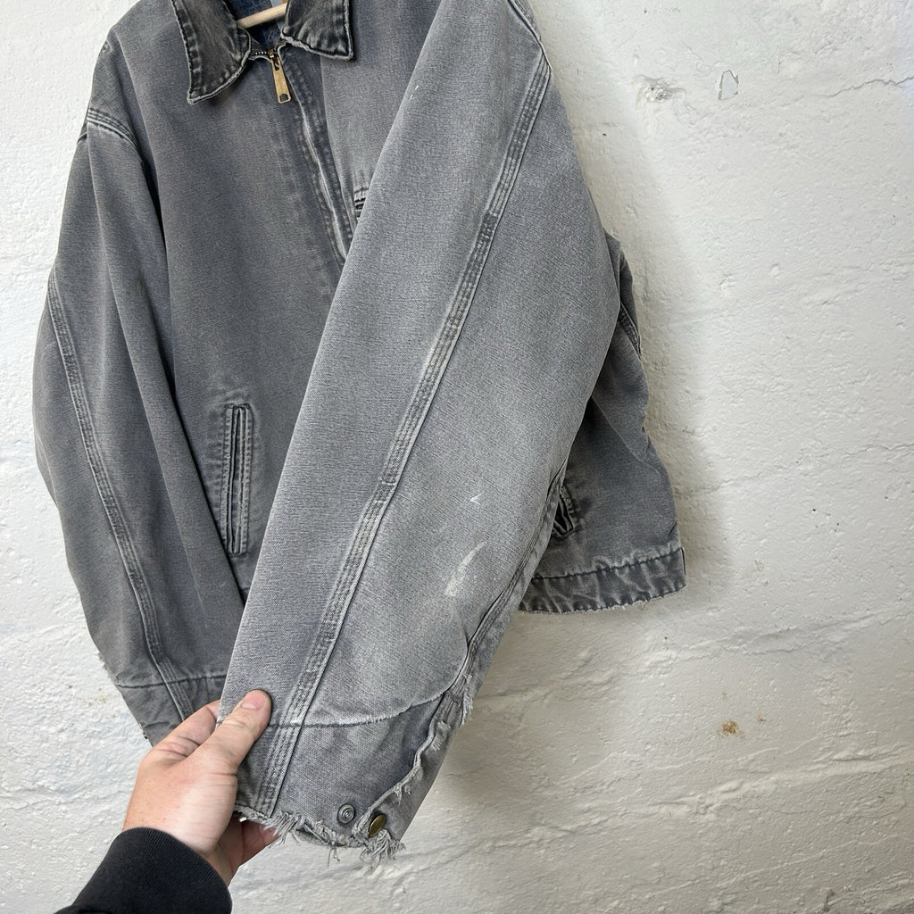Vintage Blanket-Lined Carhartt Detroit Jacket “Metal” J97 MTL Men’s X-Large