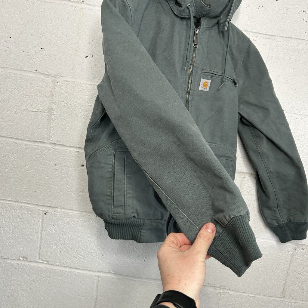 Carhartt Sherpa-Lined Wildwood Jacket “Balsam Green” 100815 G02 Women’s Small