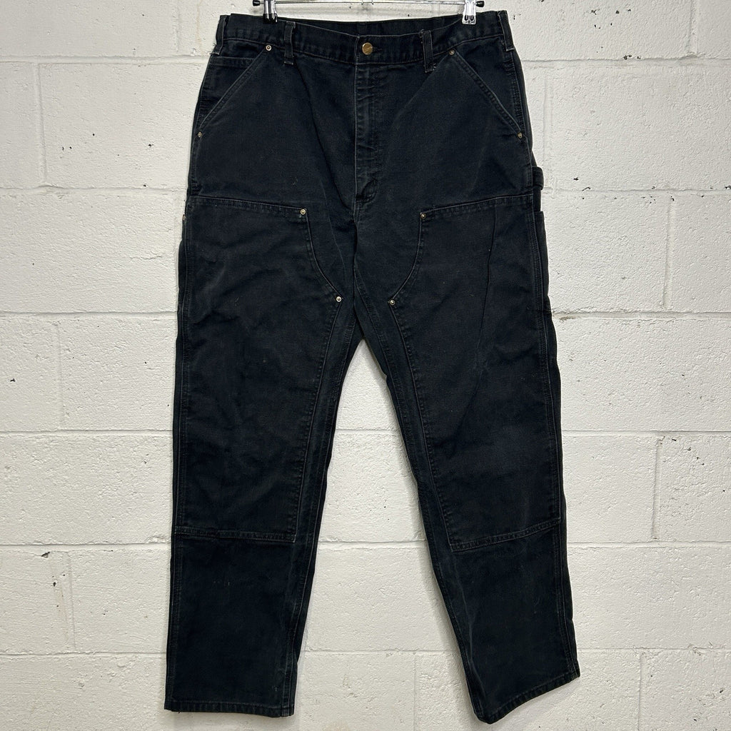 Vintage Carhartt DoubleKnee Carpenter Pants “Black” B01