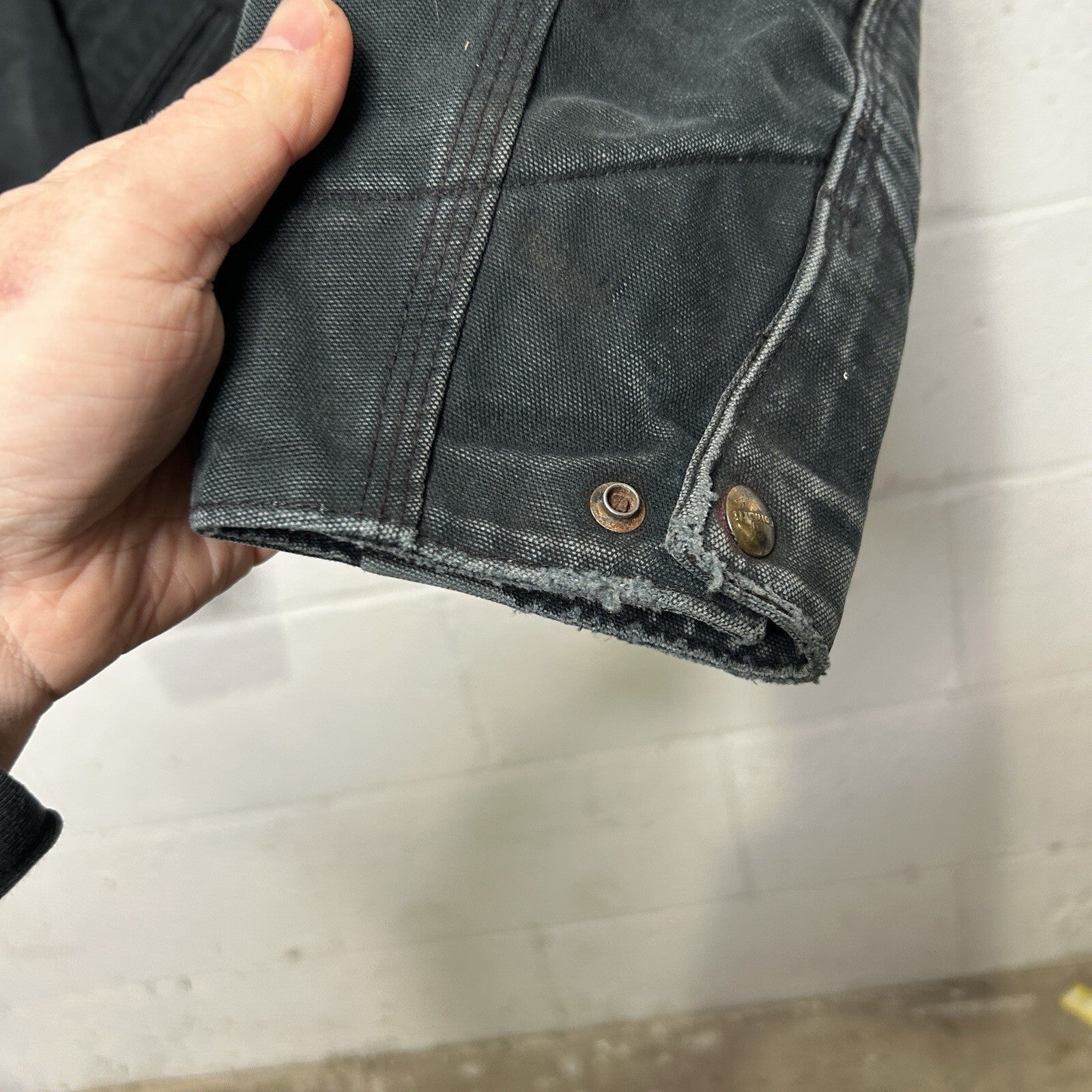 Vintage Carhartt Blanket-Lined Detroit Jacket “Black” J01 BLK Men’s 42/Large
