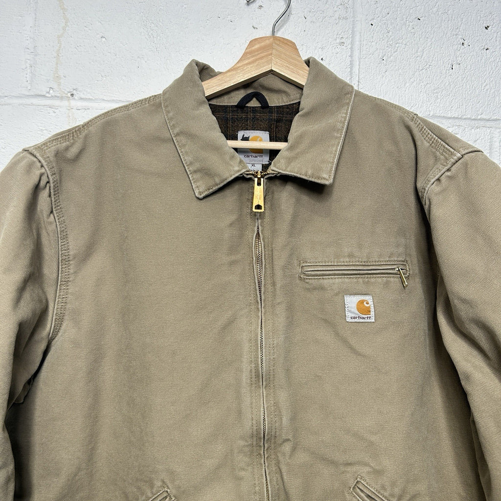 Vintage Carhartt Blanket-Lined Detroit Jacket “Cottonwood” EJ097 266 Men’s XL