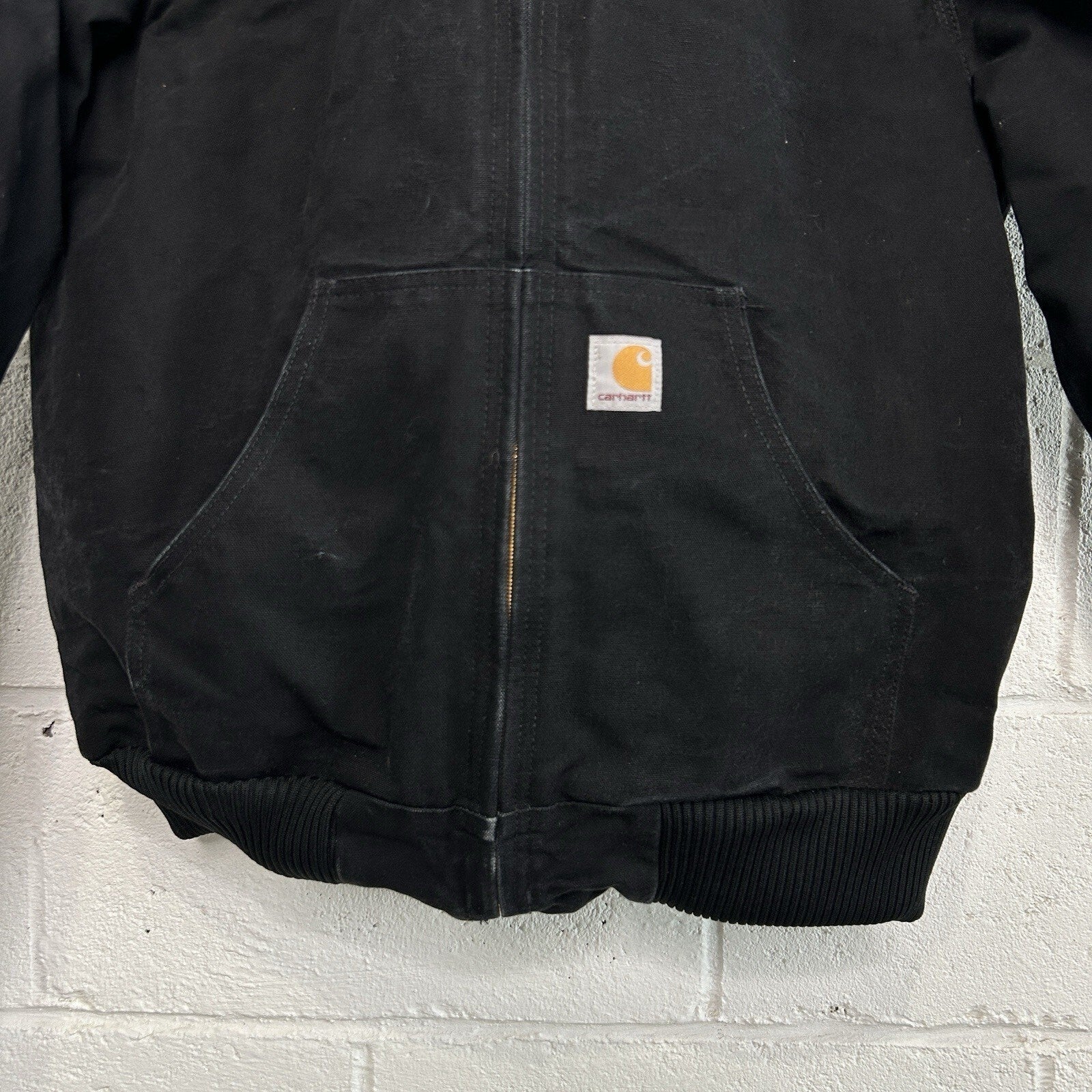 Vintage Carhartt Quilted Hooded Active Jacket “Black” J140 BLK