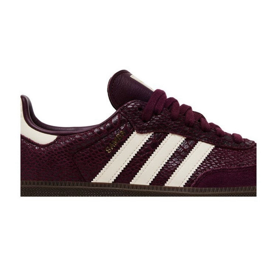 adidas Samba OG WMNS Snakeskin- “Maroon Cream White” IH3979 Women’s New