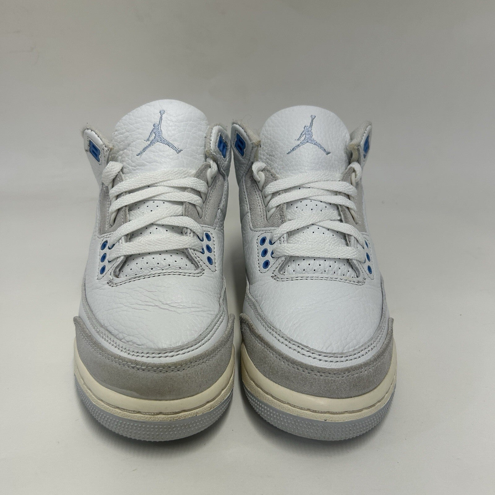 Nike Air Jordan 3 Retro GS “White Blue/Lucky Shorts” DM0967-101 5.5Y/Women’s 7