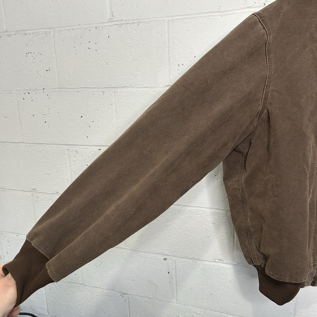 Vintage Carhartt Quilted Hooded Active Jacket “Chestnut” J68 CHT Men’s X-Large