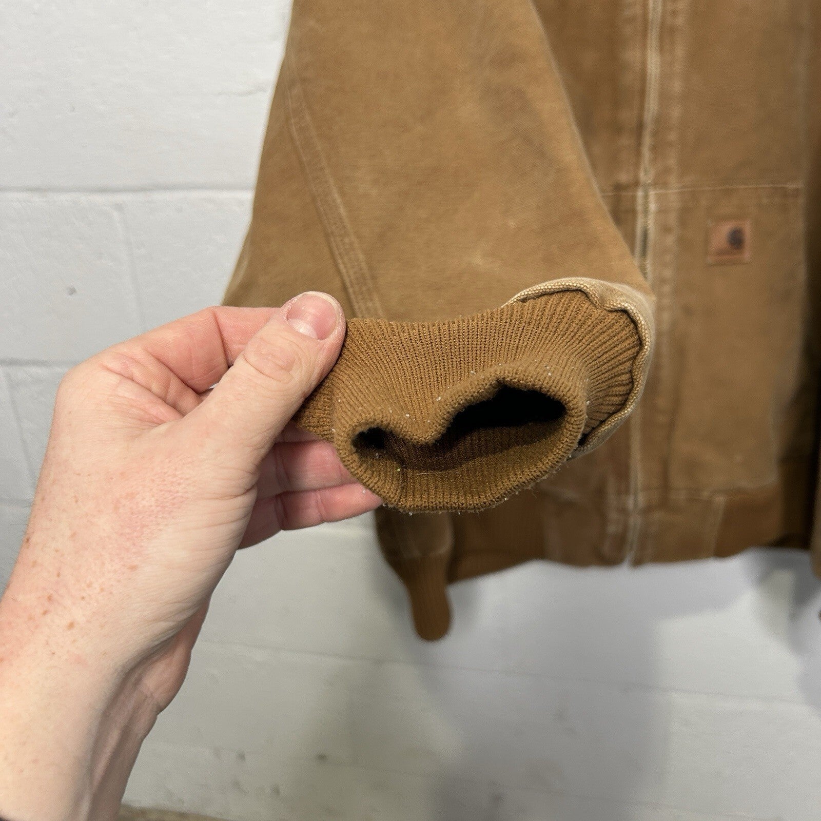Carhartt Hooded Quilt-Lined Active Jacket “Brown” J130-211 Men’s X-Large