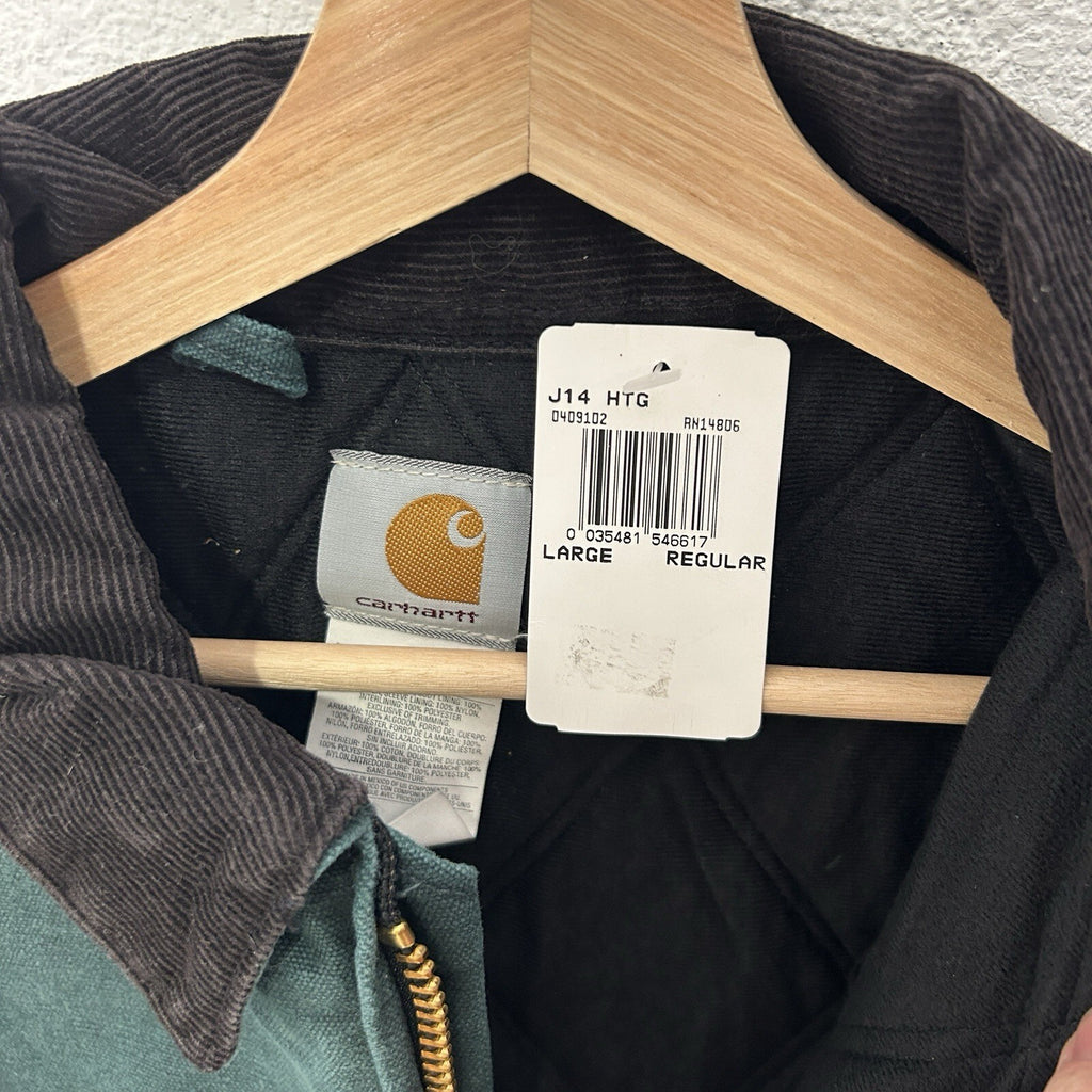 Vintage Carhartt Santa Fe Jacket “Hunter Green” J14 HTG Men’s Large NEW