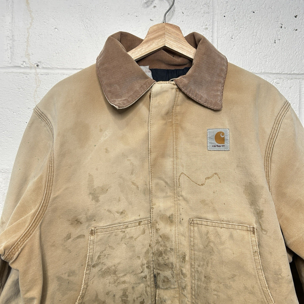 Vintage Carhartt Quilted Traditional Artic Jacket “Brown” J02 BRN Men’s Large